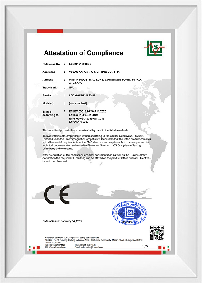 Attestation of Compliance