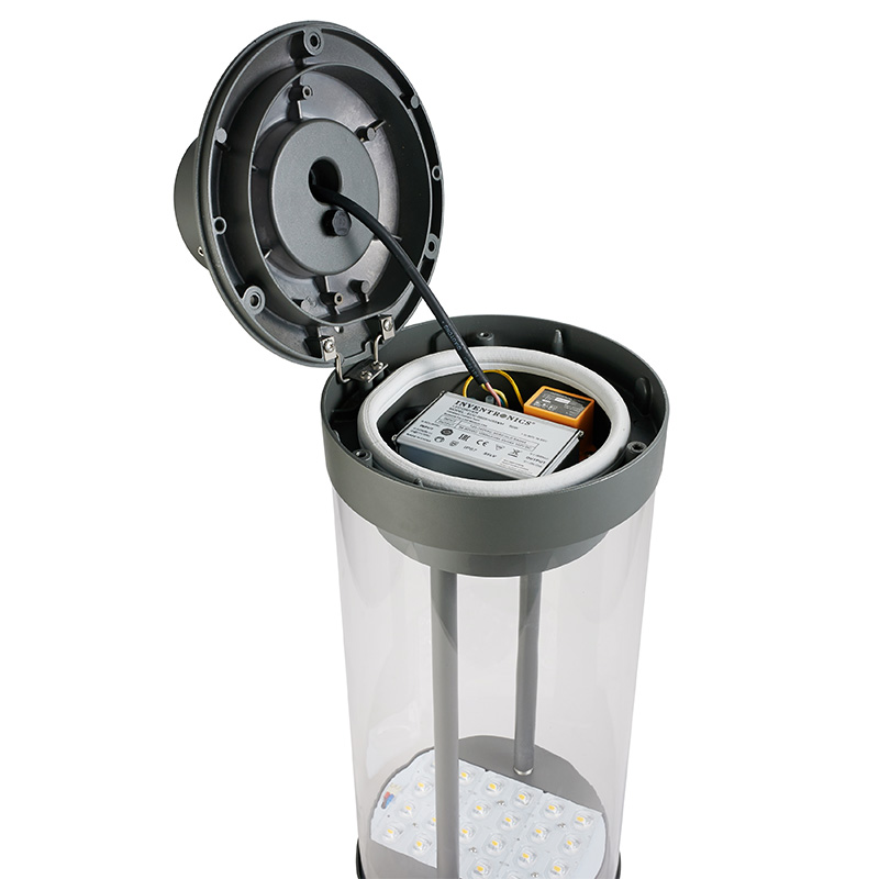 YMLED-6108 Aluminum PC Body LED Post Top Landscape Light