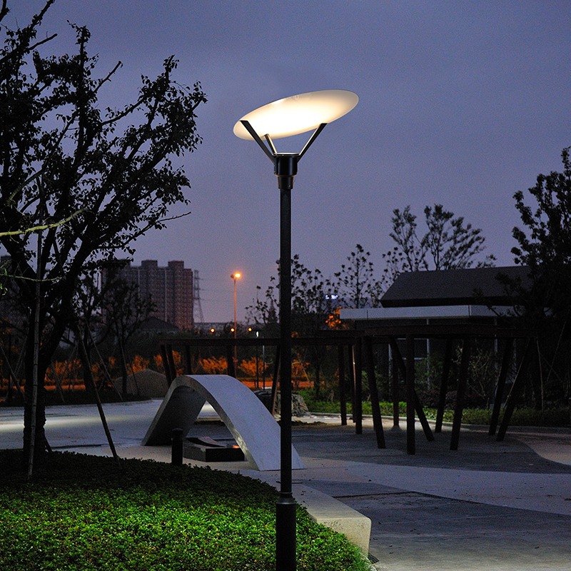 YMLED-6146B Outdoor Aluminum LED Garden Lamp Park Road Yard Lighting