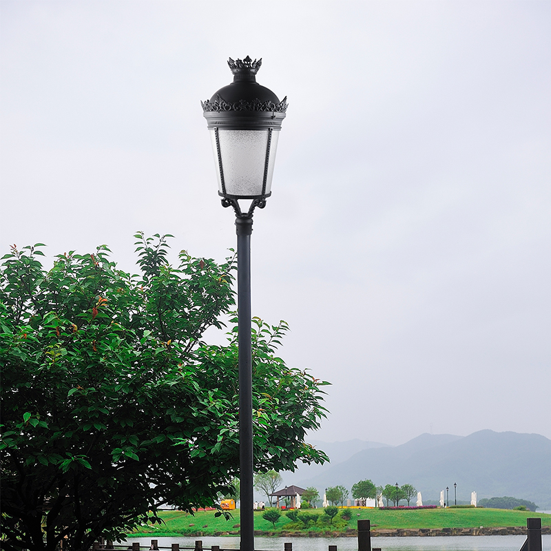 YMLED-6125 Classical Europe Aluminum LED Post Top Lights