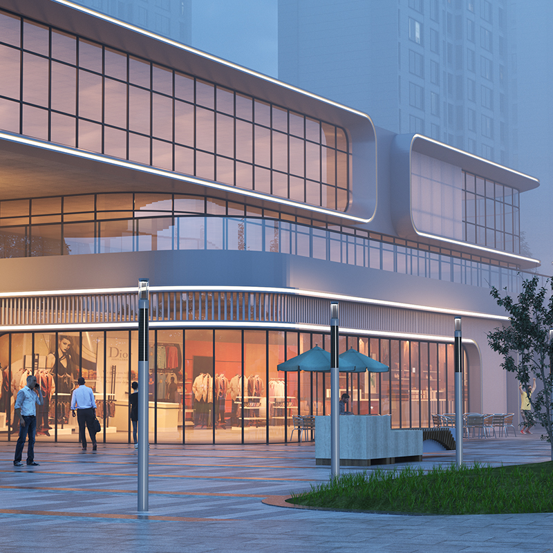 YMLED-6811 High Efficiency Vertical Solar Street Light