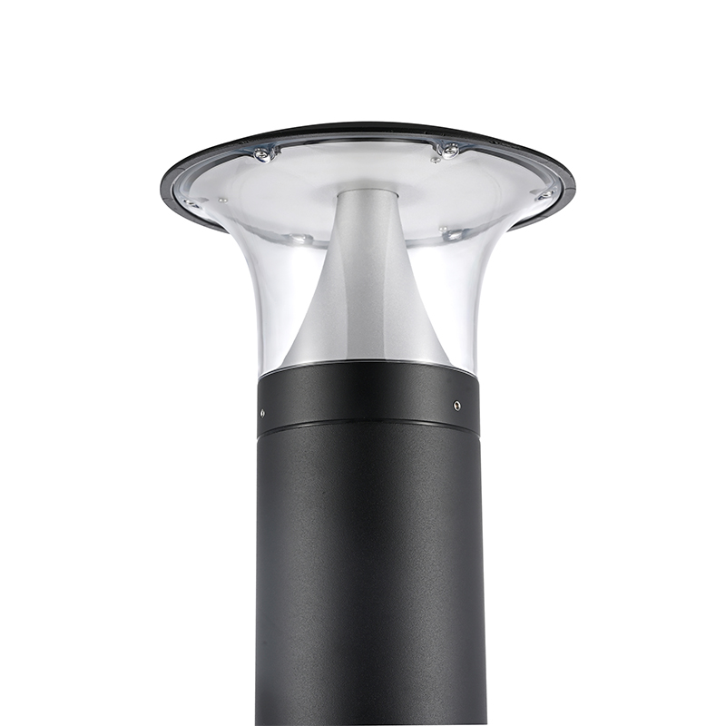 YMLED-6242 360 Degree Aluminum with PC Outdoor Lawn Lighting