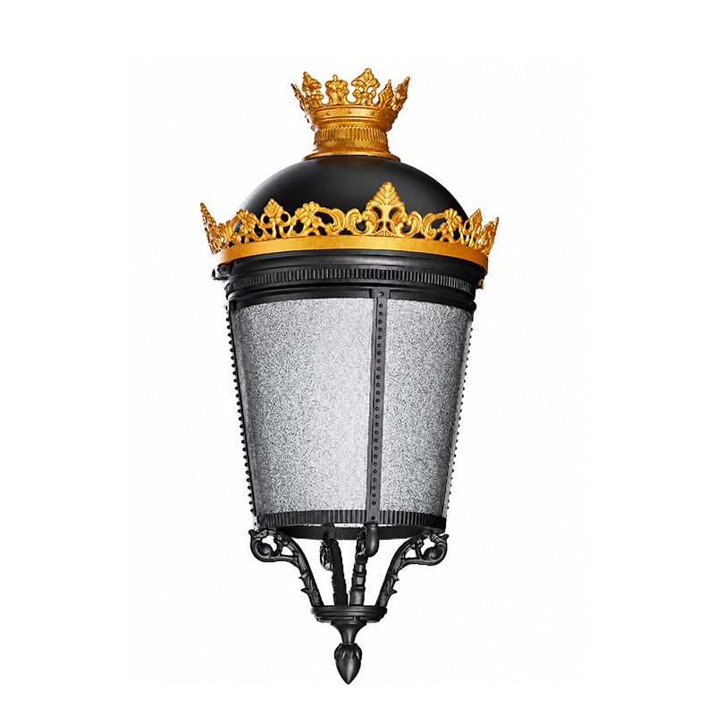 YMLED-6125B Classical European Crown Aluminum LED Post Top Light